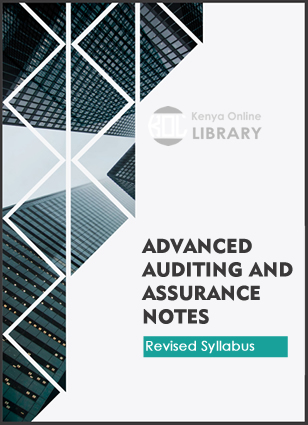 Advanced Auditing and Assurance KASNEB CPA Notes